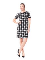 Oxford Houndstooth Dress